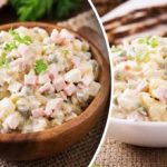 Namesto tradicionalnega "Olivierja": zmagovalna solata za praznično mizo. Namesto tradicionalnega “Olivierja”: zmagovalna solata za praznično mizo.